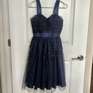 Gorgeous Navy Cocktail Dress Size XS/S